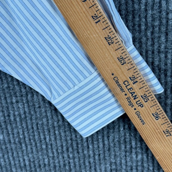 Brooks Brothers 346 Mens Striped Dress Shirt 16 4/5 Supima Cotton Preppy Classic - Picture 9 of 12